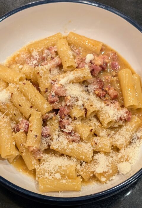 pasta carbonara