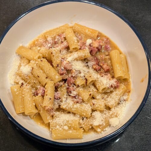 pasta carbonara