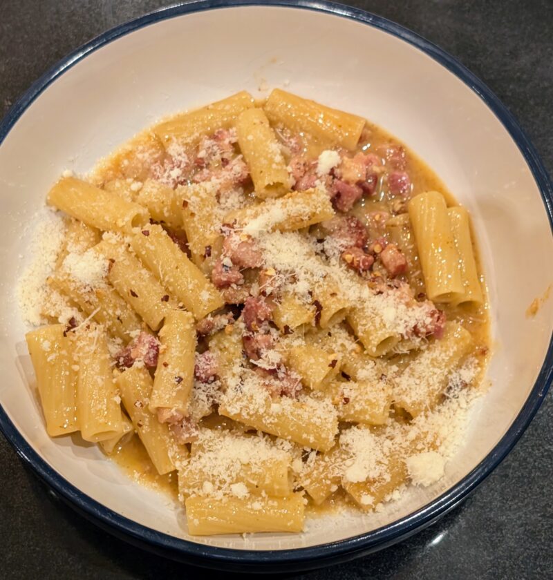 pasta carbonara