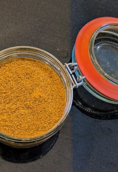 spice mix in a jar