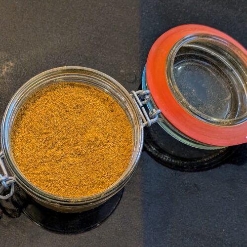 spice mix in a jar
